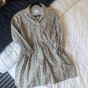 NWOT OffOn Shirt Dress, Cotton, Size XS/S